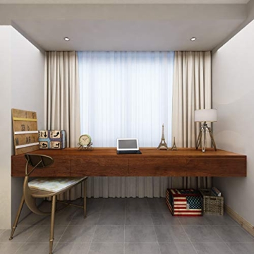 Livelynine Brown Wood Contact Paper for Furniture Decor