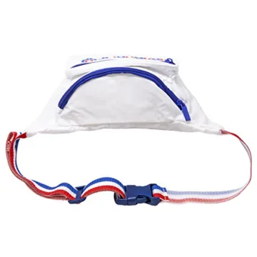 Funny Guy Mugs Red White Blue Party Premium USA Fanny Pack