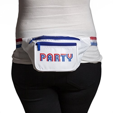 Funny Guy Mugs Red White Blue Party Premium USA Fanny Pack