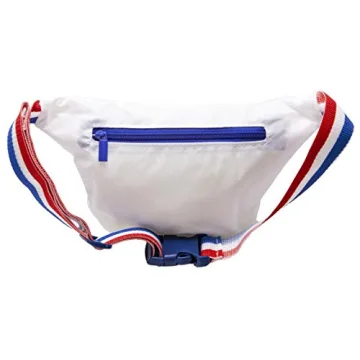 Funny Guy Mugs Red White Blue Party Premium USA Fanny Pack