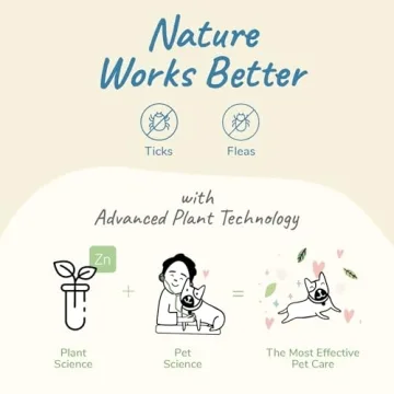 Natural Flea & Tick Spray for Dogs and Cats 12 fl oz