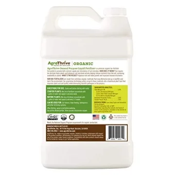 AgroThrive Organic Liquid Fertilizer for All Plants