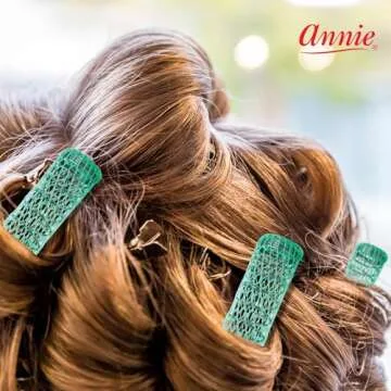 Annie 7/8" Wire Mesh Hair Rollers - 12 Pcs.