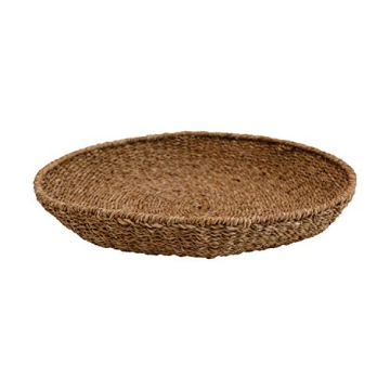 Elegant Hand-Woven Seagrass Tray for Home Decor