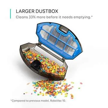 eufy RoboVac 11, High Suction, Self-Charging Robotic Vacuum Cleaner with Drop-Sensing Technology and High-Performance Filter for Pet, Designed for Hard Floor and Thin Carpet