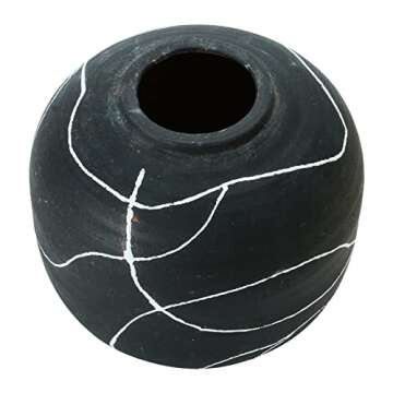 Creative Co-Op Decorative Terra-Cotta Vase - Modern Design