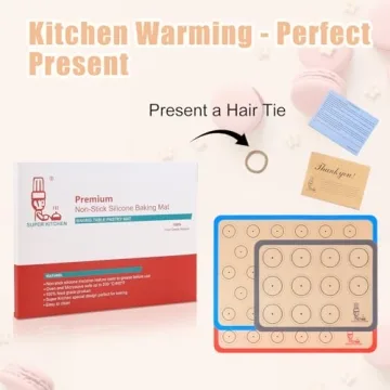 Colorful Non-Stick Silicone Baking Mats Set for Cookies