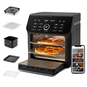 COSORI Air Fryer Toaster Oven Combo, 10 Qt Family Size, 14-in-1 Functions with Dehydrate, Roast, Sma...