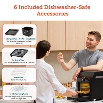 COSORI 10 Qt Air Fryer Toaster Oven With 14 Functions