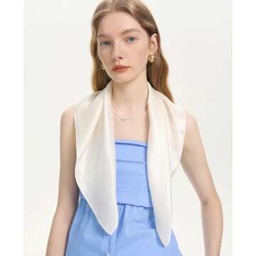 MEISEE Pure Silk Scarf for Women - Luxurious Gift