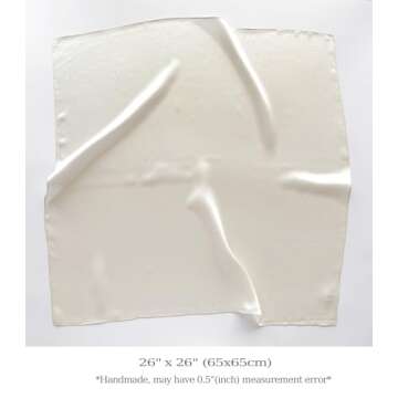 MEISEE Pure Silk Scarf for Women - Luxurious Gift