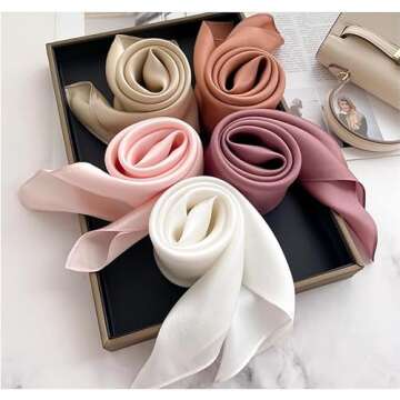 MEISEE Pure Silk Scarf for Women - Luxurious Gift