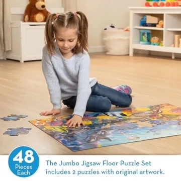 Melissa Doug Solar System Underwater Floor Puzzles Kids 3+