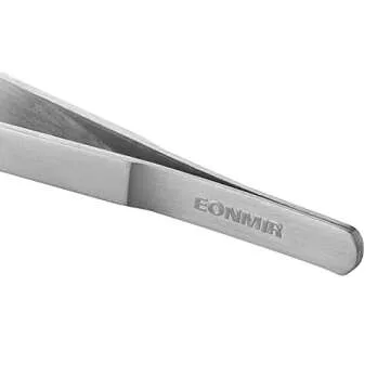 EONMIR Stainless Steel Feeding Tongs for Reptiles and Aquatics
