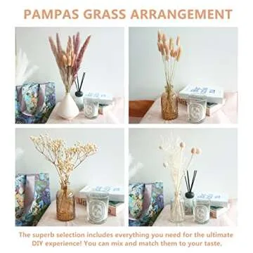 104 Dried Pampas Grass Décor for Weddings and Homes