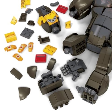 Mega Godzilla x Kong The New Empire Building Set Action Figure Kong with 541 Pieces and Accessories, 12 Inches Long, for Adult Collectors