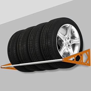 Fioracl Tire Rack Wall Mount Adjustable 31"-56"