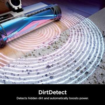 SHARK IW4625 Detect Pro Auto-Empty System - Lightweight Cordless Stick Vacuum for Pet Hair with HEPA...