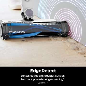 SHARK IW4625 Detect Pro Auto-Empty System - Lightweight Cordless Stick Vacuum for Pet Hair with HEPA Filter, Flexible Wand, Portable Handheld, Charging Dock, Self-Cleaning Brushroll, Tools (Renewed)