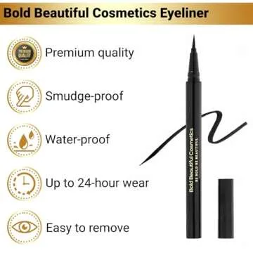 Bold Beautiful Liquid Eyeliner Pen for All Day Wear