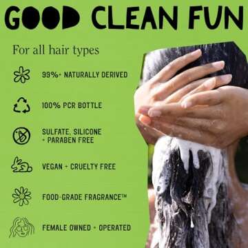 California Naturals Moisture Shampoo and Conditioner for Dry, Damaged Hair, Hair Care Bundle for Wom...