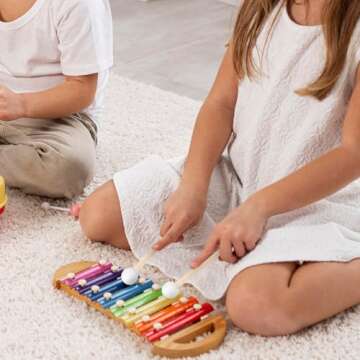 4 Pc Rubber Drumsticks for Children - Perfect for Young Musicians