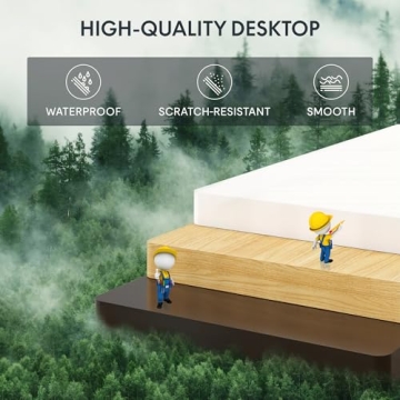 Electric Standing Desk 48 x 24 Inch Adjustable Height