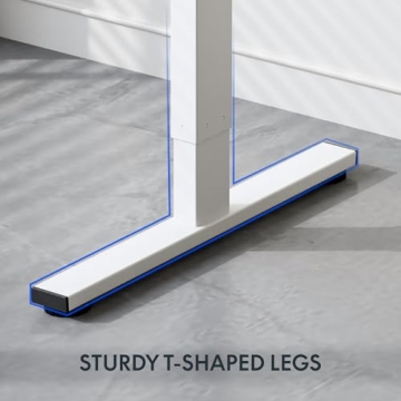 Electric Standing Desk 48 x 24 Inch Adjustable Height