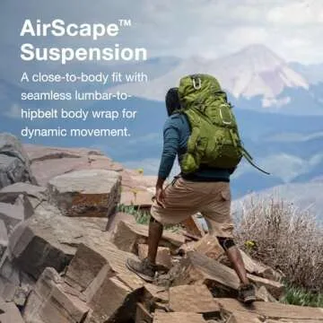 Osprey Aether 65L Men's Backpack for Outdoor Adventures