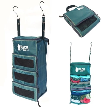 Pack Gear Hanging Organizer for Effortless Travel Packing