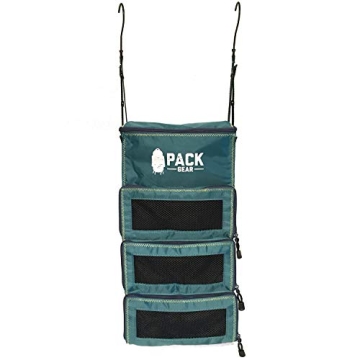 Pack Gear Hanging Organizer for Effortless Travel Packing