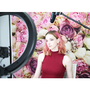 Prismatic 18" LED Halo Bi-Color Ring Light for Perfect Lighting