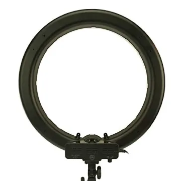 Prismatic 18" LED Halo Bi-Color Ring Light for Perfect Lighting