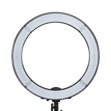 Prismatic 18" LED Halo Bi-Color Ring Light for Perfect Lighting