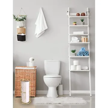 Stylish Megier Standing Toilet Paper Holder for All Bathrooms