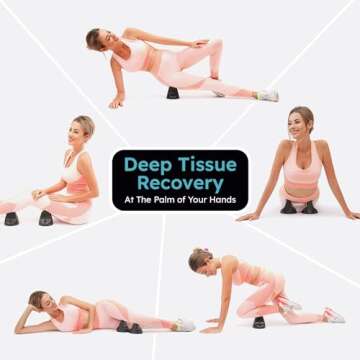 Lumia Wellness Psoas Wedge (2 pcs) | Psoas Muscle Release Tool | Deep Tissue Relief | Tight HIPS Hoo...