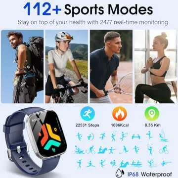 Csasan Smart Watch with HD Screen for Fitness Tracking
