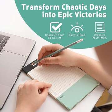 Sweetzer & Orange To Do List Notepad Magnetic Notepad Planners - Easy to Read Daily Todo Check Lists, Grocery Checklist, Daily Schedule Note Pad and More! Daily Task Planning Pad and List Maker