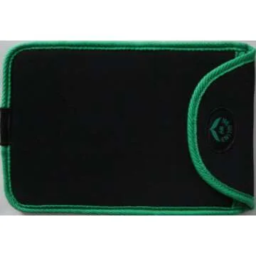 NewlineNY Step-on Super Mini Smallest Travel Bathroom Scale with Protection Sleeve: SBB0638SM-BK(Black)+S001MG