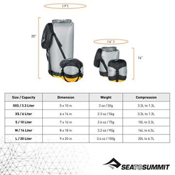 Sea to Summit eVent Compression Dry Sack