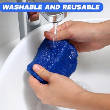 Baderke 8 Pcs Car Window Cleaner Kit with Extendable Handle