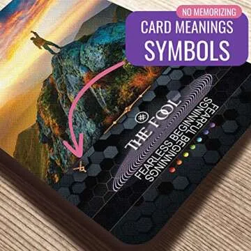 Tarot Skills Tarot Deck with Online Education & Tarot Reader Community Included! Our Tarot Decks are so Easy, No Guidebook Needed!