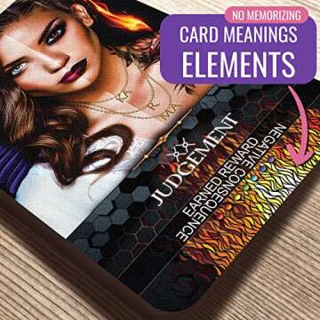 Tarot Skills Tarot Deck with Online Education & Tarot Reader Community Included! Our Tarot Decks are so Easy, No Guidebook Needed!