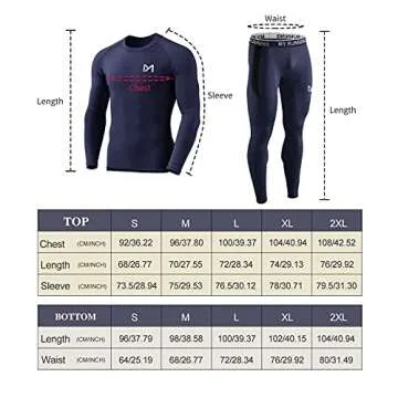 MEETYOO Men's Thermal Underwear Set for Ultimate Comfort