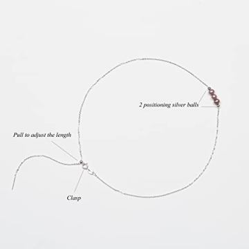 Amethyst Choker Necklace - Dainty February Birthstone Jewelry