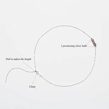 Amethyst Choker Necklace - Dainty February Birthstone Jewelry