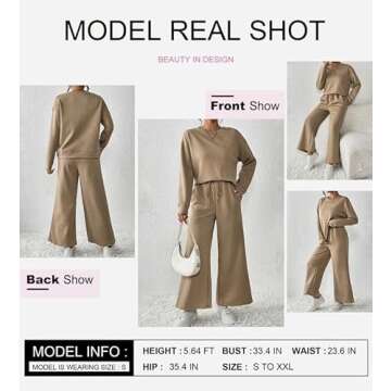 Trendy SHEWIN Women's Two Piece Lounge Set