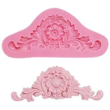 BeeSpring 3D Baroque Crown Silicone Mold for Baking