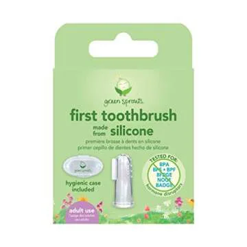 Gentle Silicone Finger Toothbrush for Baby Care