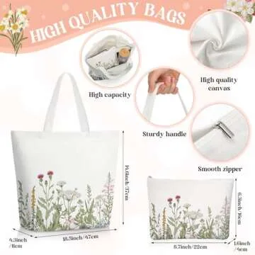 FoldTier 3 Pcs Plant Lover Gifts for Women,Gardener Gift for Mother's Day,16 OZ Plant Iced Coffee Cu...